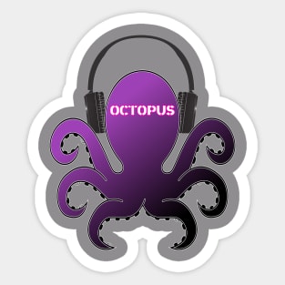 Octo Headphones Sticker